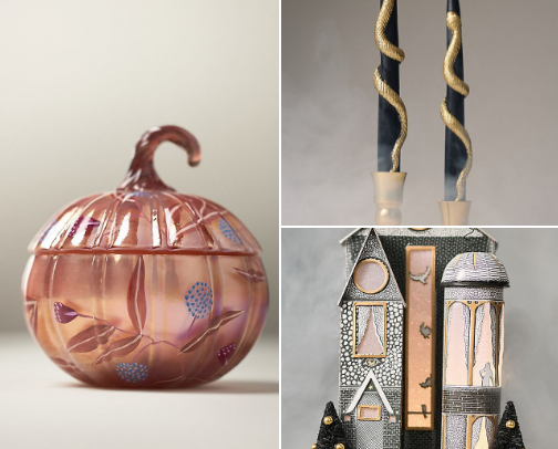 My Halloween 2025 Basket: Pottery Barn, Anthropologie & Target Finds cover photo collage