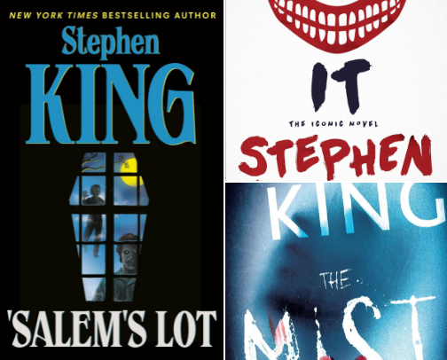 All Hail The KING: 20 Masterpieces of Pure Terror cover photo collage