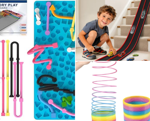 Toys for little boys🩵 (ages 3-6) cover photo collage
