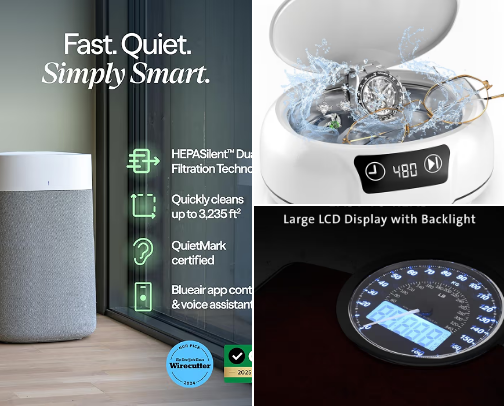 Household item cover photo collage