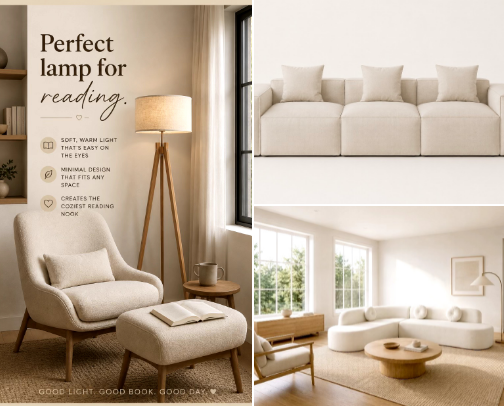 My Living Room Favorites cover photo collage