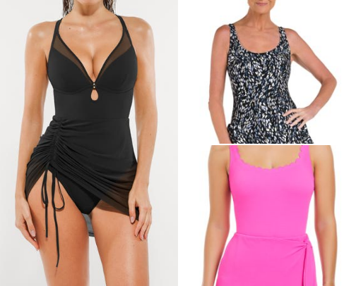 Full Coverage Swimsuits & Coverups cover photo collage