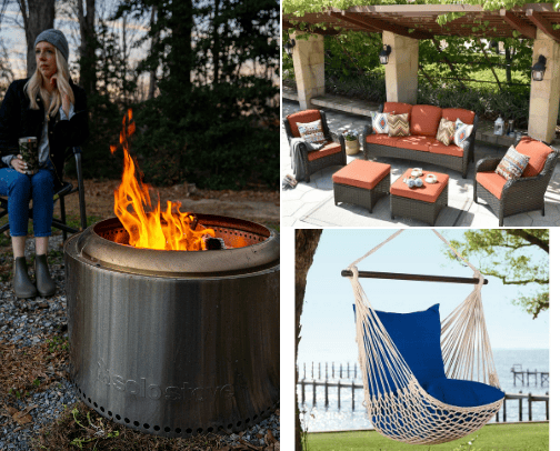 Outdoor Living cover photo collage