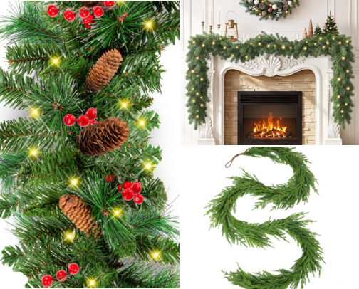 Cozy Christmas Home  Decor cover photo collage