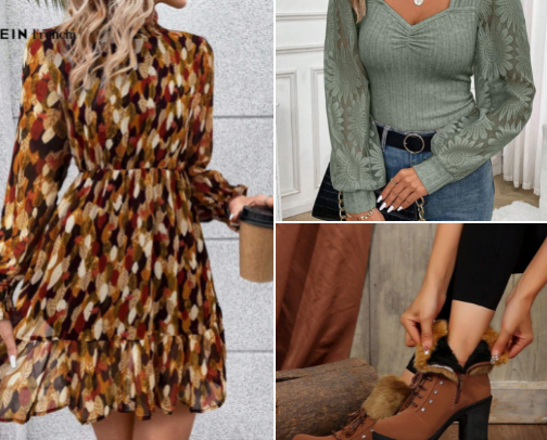 Stylish Fall Wardrobe cover photo collage