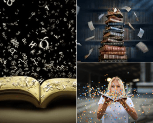 The betterment booklist: Your guide  to self improvement. cover photo collage