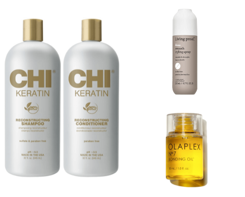 Frizzy Hair!🤷‍♀️ cover photo collage