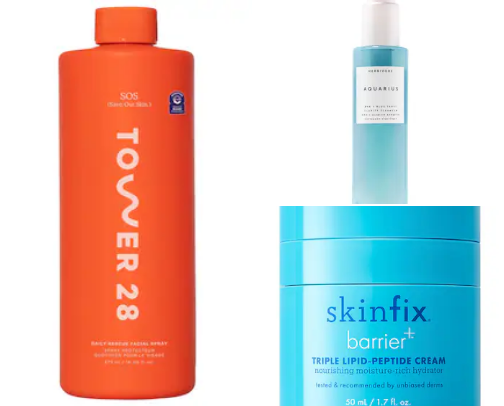 Acne prone friendly skincare!! cover photo collage