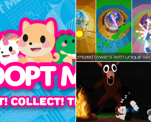 Roblox Games cover photo collage