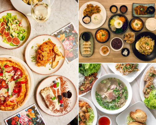 Top Restaurants in London cover photo collage