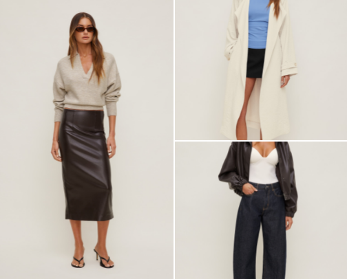 dynamite early fall 2026 capsule wardrobe picks for work & weekend cover photo collage
