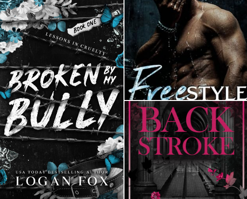 PDF Free - Broken by my Bully: A Dark Why Choose MMF/MFM Romance (Lessons in Cruelty Dark Academia series Book 1) dark academia menage reads cover photo collage