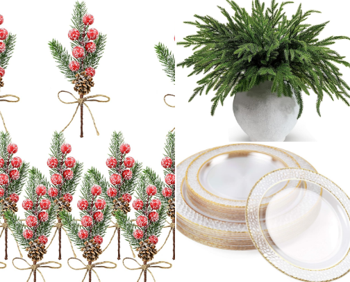 Christmas hosting cover photo collage