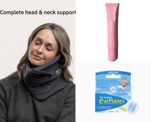 Wanna Make Your Next Long-Haul Flight More Comfy? 🌎✈️ cover photo collage