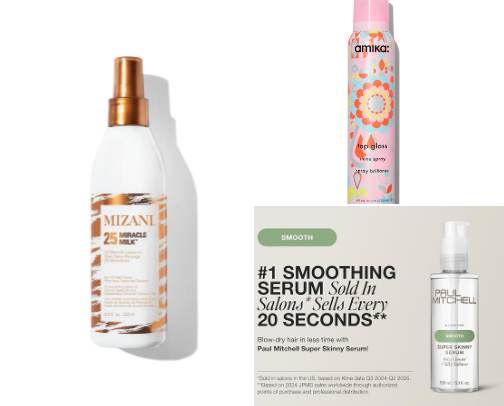Hair Care Favs cover photo collage