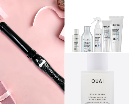 Hair care routine cover photo collage