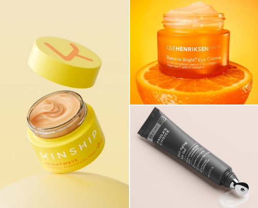 Dark circles cover photo collage