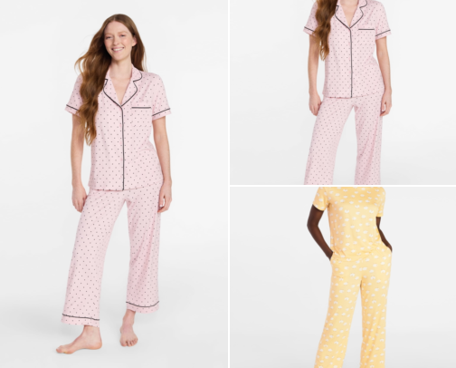 Women's Pajama Sets cover photo collage