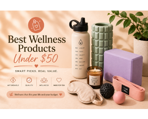 Best Wellness Products Under $50 That Are Actually Useful cover photo collage