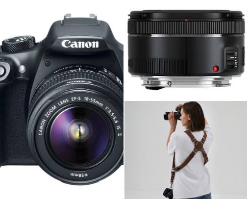 Photography gear📸 cover photo collage