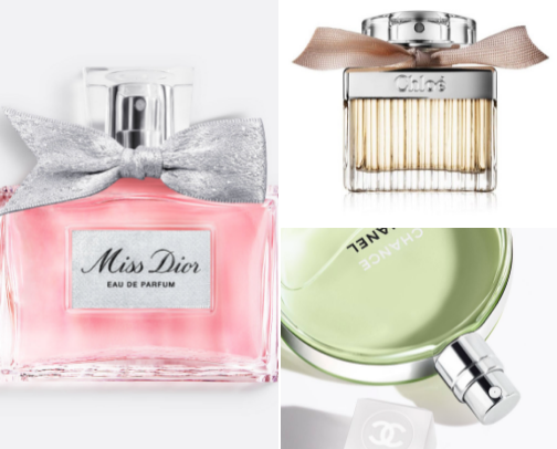 Fave Fragrances cover photo collage