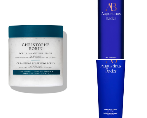 My favorite hair & scalp products cover photo collage