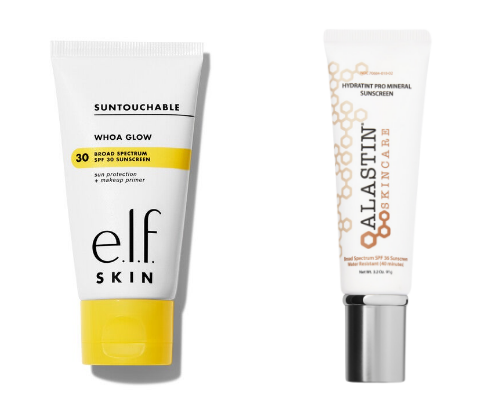 The only sunscreens that worked for my combination skin cover photo collage