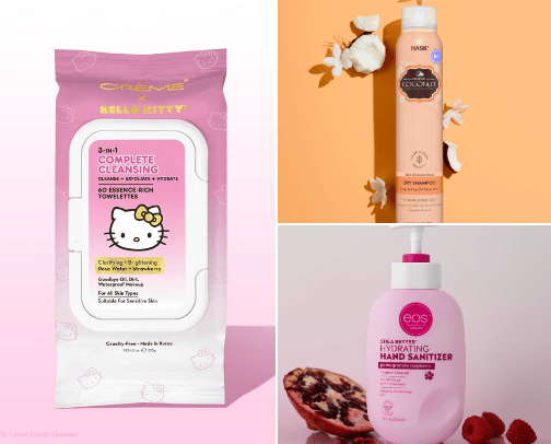 hair, skin, & beauty products I personally use cover photo collage