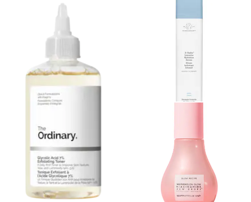 Oily skin care routine cover photo collage