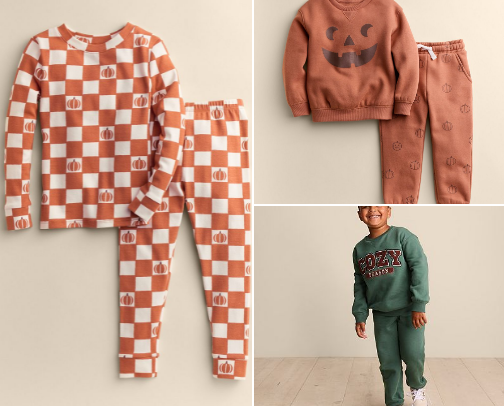 Outfits my kids are wearing this winter/fall cover photo collage