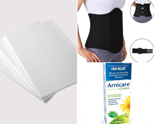 The Ultimate Post-Op Recovery Kit cover photo collage