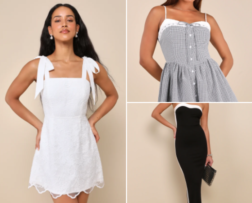 summer dresses☀️ cover photo collage