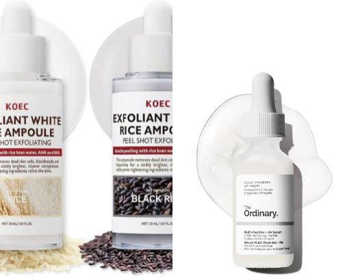 Skin-care cover photo collage