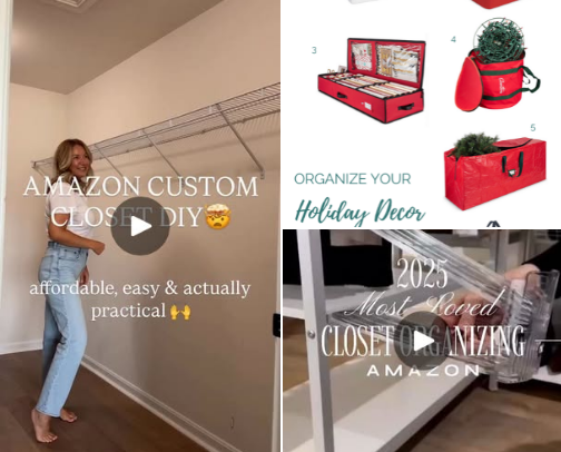 Home organization &  DIY cover photo collage