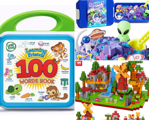 Educational toys for your beloved children cover photo collage