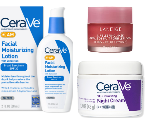 Skincare Products that I've seen real results with cover photo collage