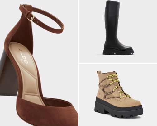 Shoes cover photo collage