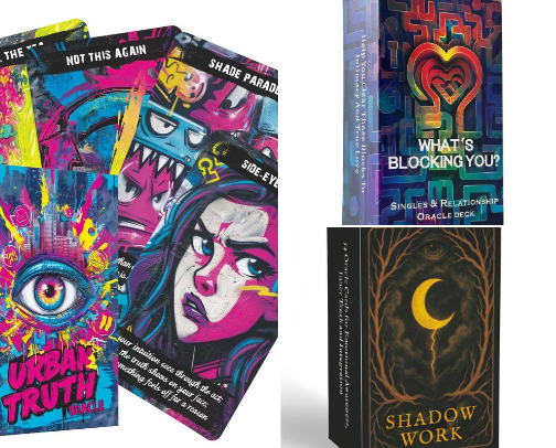 Tarot & Oracle cover photo collage
