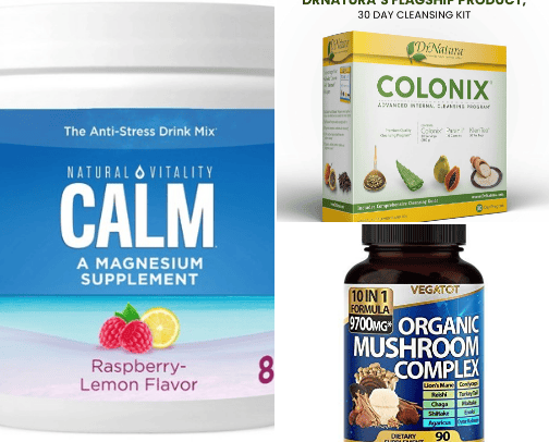 Amazon Supplements For Women cover photo collage
