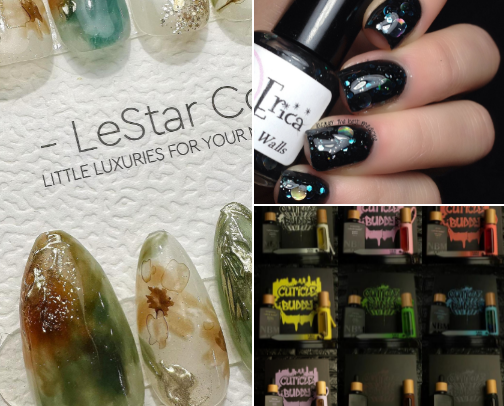 Nails cover photo collage