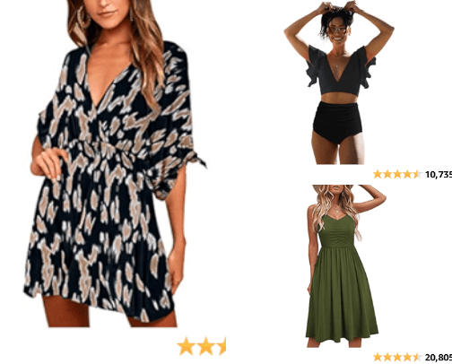 Women's Clothing cover photo collage