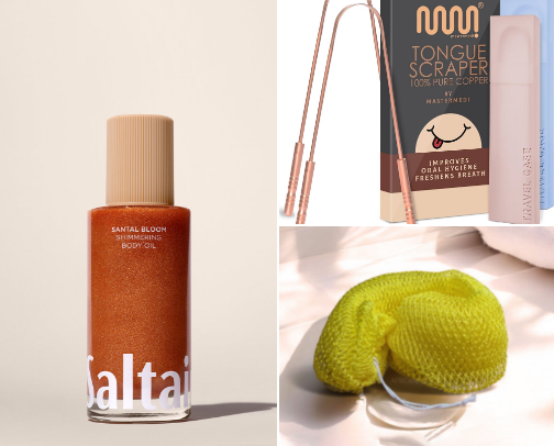 Soft life starts in the shower🧼✨ cover photo collage