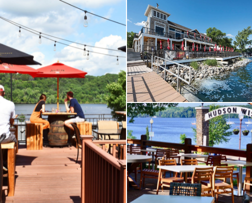 Restaurants By A Body of Water near Forest Lake, MN cover photo collage