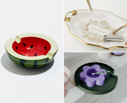 Outstanding Ashtrays cover photo collage
