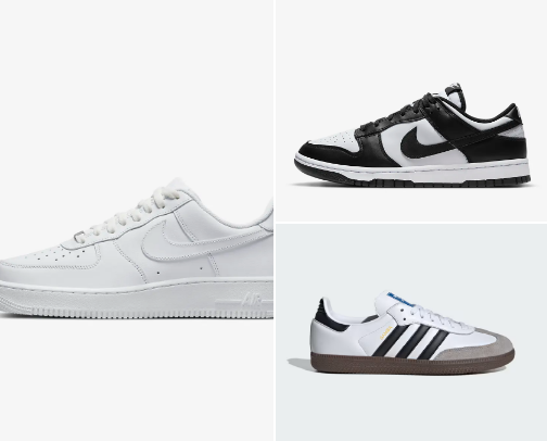 comfortable and easy-to-fit pieces👟 cover photo collage