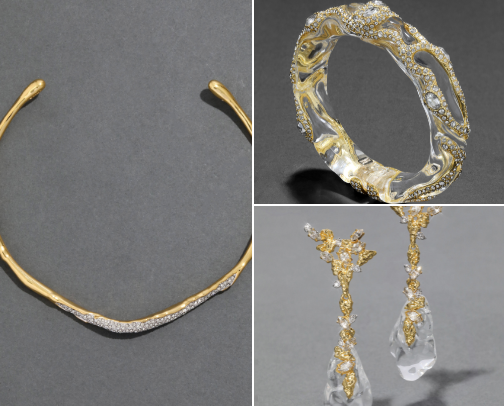 Eye-catching jewellery cover photo collage