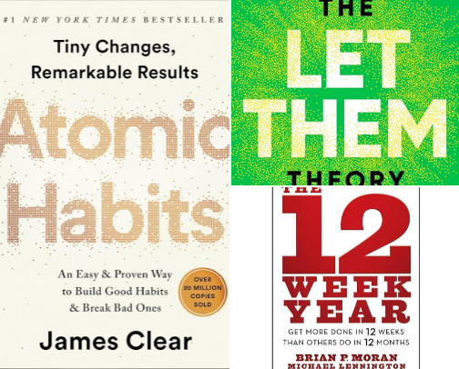 The Best Self Development Books Everyone Should Read (Canadian Links) cover photo collage