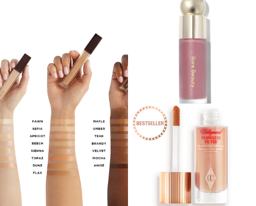 My favorite beauty recs cover photo collage