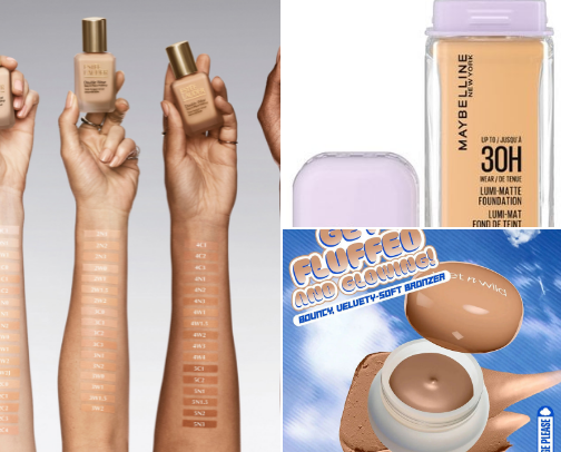 Makeup Products cover photo collage