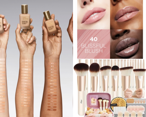 Makeup Products cover photo collage